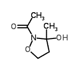 CAS#: 155655-73-5， 1-(3-Hydroxy-3-Methyl-1,2-Oxazolidin-2-Yl)Ethanone