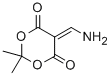 structure of CAS# 15568-88-4, 5-(Aminomethylene)-2,2-Dimethyl-1,3-Dioxane-4,6-Dione;5-Formimidoyl-2,2-Dimethyl-1,3-Dioxane-4,6-Quinone;5-(Iminomethyl)-2,2-Dimethyl-1,3-Dioxane-4,6-Dione;Zinc03846654