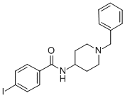 CAS#: 155798-12-2， 4-Iodo-N-[1-(Phenylmethyl)Piperidin-4-Yl]Benzamide