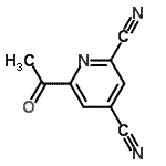 CAS#: 155806-76-1， 6-Acetyl-2,4-Pyridinedicarbonitrile