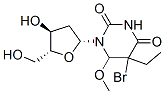 CAS#: 155892-40-3， (5R,6R)-5-Bromo-5-Ethyl-1-[(2R,4S,5R)-4-Hydroxy-5-(Hydroxymethyl)Oxolan-2-Yl]-6-Methoxy-1,3-Diazinane-2,4-Dione