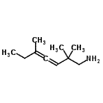 CAS#: 155904-84-0， 2,2,5-Trimethyl-3,4-Heptadien-1-Amine