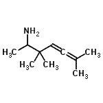 CAS#: 155904-86-2， 3,3,6-Trimethyl-4,5-Heptadien-2-Amine