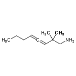 CAS#: 155904-88-4， 2,2-Dimethyl-3,4-Octadien-1-Amine