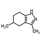 CAS#: 155935-33-4， 3,5-Dimethyl-4,5,6,7-Tetrahydro-1H-Indazole