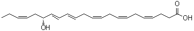 CAS#: 155976-53-7， (4Z,7Z,10Z,13E,15E,17R,19Z)-17-Hydroxy-4,7,10,13,15,19-Docosahexaenoic Acid