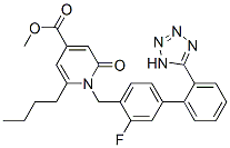 CAS#: 156001-18-2， Methyl 2-Butyl-1-[[2-Fluoro-4-[2-(2H-Tetrazol-5-Yl)Phenyl]Phenyl]Methyl]-6-Oxopyridine-4-Carboxylate