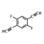CAS#: 156016-23-8， 1,4-Diethynyl-2,5-Difluorobenzene
