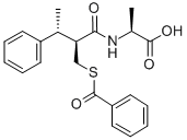 CAS#: 156039-69-9， (2S)-2-[[(2S,3R)-2-(Benzoylsulfanylmethyl)-3-Phenylbutanoyl]Amino]Propanoic Acid