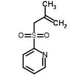 CAS#: 156050-34-9， 2-[(2-Methyl-2-Propen-1-Yl)Sulfonyl]Pyridine