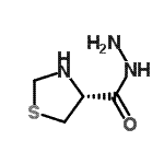 CAS#: 156320-26-2， (4R)-1,3-Thiazolidine-4-Carbohydrazide