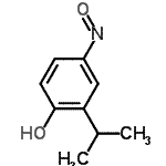 CAS#: 15640-53-6， 2-Isopropyl-4-Nitrosophenol