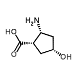 CAS#: 156406-08-5， (1S,2R,4R)-2-Amino-4-Hydroxycyclopentanecarboxylic Acid