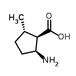 CAS#: 156406-14-3， (1R,2S,5S)-2-Amino-5-Methylcyclopentanecarboxylic Acid