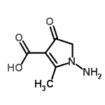 CAS#: 156495-76-0， 1-Amino-2-Methyl-4-Oxo-4,5-Dihydro-1H-Pyrrole-3-Carboxylic Acid