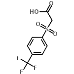 CAS#: 156497-87-9， {[4-(Trifluoromethyl)Phenyl]Sulfonyl}Acetic Acid