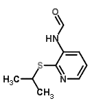 CAS#: 156577-69-4， N-[2-(Isopropylsulfanyl)-3-Pyridinyl]Formamide