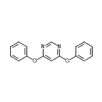 CAS#: 156592-09-5， 4,6-Diphenoxypyrimidine