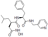 CAS#: 156680-39-6， (2R)-N'-Hydroxy-2-(2-Methylpropyl)-N-[(2S)-1-Oxo-3-Phenyl-1-(Pyridin-3-Ylmethylamino)Propan-2-Yl]Butanediamide