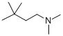 结构式 CAS# 15673-04-8, N,N,3,3-四甲基丁基胺