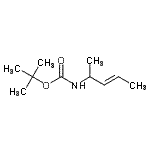 CAS#: 156769-81-2， 2-Methyl-2-Propanyl (3E)-3-Penten-2-Ylcarbamate