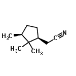 CAS#: 156963-30-3， [(1S,3S)-2,2,3-Trimethylcyclopentyl]Acetonitrile