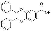 结构式 CAS# 1570-05-4, 3,4-二(苄氧基)苯甲酸