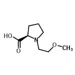 CAS#: 157026-43-2， 1-(2-Methoxyethyl)-D-Proline