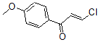 structure of CAS# 15724-87-5, (alphae)-beta-Chloro-4'-Methoxyacrylophenone;Trans-3-Chloro-4'-Methoxyacrylophenone;Acrylophenone, 3-Chloro-4'-Methoxy-, (E)-