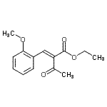 CAS#: 15725-24-3， Ethyl (2E)-2-(2-Methoxybenzylidene)-3-Oxobutanoate