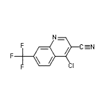 CAS#: 157301-81-0， 4-Chloro-7-(Trifluoromethyl)-3-Quinolinecarbonitrile