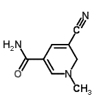 CAS#: 15731-91-6， 5-Cyano-1-Methyl-1,6-Dihydro-3-Pyridinecarboxamide