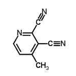 CAS#: 157311-93-8， 4-Methyl-2,3-Pyridinedicarbonitrile