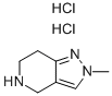 structure of CAS# 157327-45-2, 4,5,6,7-Tetrahydro-2-Methyl-2H-Pyrazolo[4,3-c]Pyridine Hydrochloride (1:2);4,5,6,7-TETRAHYDRO-2-METHYL-2H-PYRAZOLO[4,3-C]PYRIDINE DIHYDROCHLORIDE;2-Methyl-2H,4H,5H,6H,7H-Pyrazolo[4,3-C]Pyridine Dihydrochloride