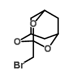 结构式 CAS# 157371-80-7, 3-(溴甲基)-2,4,10-三氧杂三环[3.3.1.1<sup>3,7</sup>]癸烷