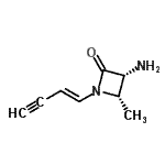 CAS#: 157432-10-5， (3R,4S)-3-Amino-1-[(1E)-1-Buten-3-Yn-1-Yl]-4-Methyl-2-Azetidinone