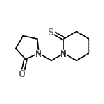 CAS#: 157439-25-3， 1-[(2-Thioxo-1-Piperidinyl)Methyl]-2-Pyrrolidinone