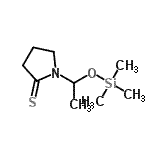 CAS#: 157439-40-2， 1-{1-[(Trimethylsilyl)Oxy]Ethyl}-2-Pyrrolidinethione