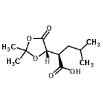 CAS#: 157518-70-2， (2R)-2-[(4S)-2,2-Dimethyl-5-Oxo-1,3-Dioxolan-4-Yl]-4-Methylpentanoic Acid