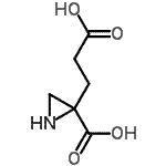 CAS#: 157643-41-9， 2-(2-Carboxyethyl)-2-Aziridinecarboxylic Acid