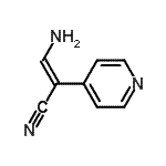 CAS#: 157650-19-6， (2E)-3-Amino-2-(4-Pyridinyl)Acrylonitrile