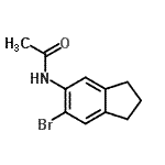 CAS#: 157701-33-2， N-(6-Bromo-2,3-Dihydro-1H-Inden-5-Yl)Acetamide