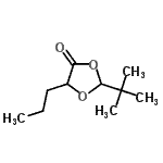 CAS#: 157733-17-0， 2-(2-Methyl-2-Propanyl)-5-Propyl-1,3-Dioxolan-4-One