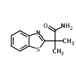 CAS#: 157763-47-8， 2-(1,3-Benzothiazol-2-Yl)-2-Methylpropanamide