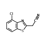 CAS#: 157764-00-6， (4-Chloro-1,3-Benzothiazol-2-Yl)Acetonitrile