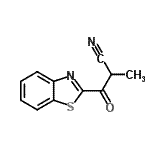 CAS#: 157764-45-9， 3-(1,3-Benzothiazol-2-Yl)-2-Methyl-3-Oxopropanenitrile