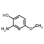 CAS#: 157829-53-3， 2-Amino-6-Methoxy-3-Pyridinol