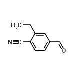 CAS#: 157870-23-0， 2-Ethyl-4-Formylbenzonitrile