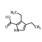 CAS#: 157873-93-3， 3,4-Diethyl-1H-Pyrrole-2-Carboxylic Acid