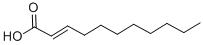 structure of CAS# 15790-94-0, 2-Undecenoic Acid;Trans-2-Undecenoic Acid;(2E)-Undec-2-Enoic Acid;Chebi:39450